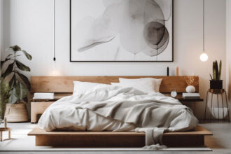 co na ścianę w sypialni